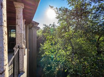 Spacious Balcony at Nalle Woods of Westlake, Austin